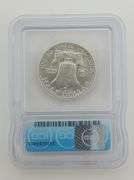 1960-D Franklin Half Dollar, ICG MS65