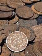 50 Indian Cents 20 1890 & 30 1900 Era