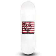 "Untitled (Smile On Stripes)" by Keith Haring (1958-1990)