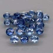 Diamond cut! 2.05ct top blue sapphire set!