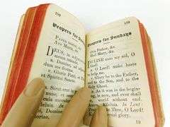 1905 Key of Heaven Prayer Book for Holy Communion