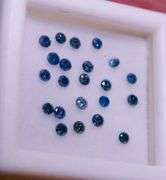 High fire! .52ct set of round brilliant cut Diamonds