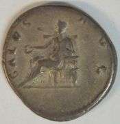 Very scarce Vespasian Roman Silver Denarius, 69-79 AD