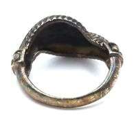 Set of vintage 925 sterling silver necklace and ring