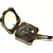 Solid Brass Vintage-Style Compass