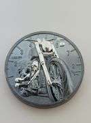 2024 10 Dollars Cook Island RIDE - JOURNEY MOTORCYCLE COIN