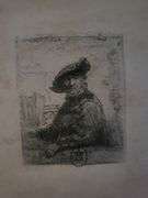 Collection of 15 Very Rare Etchings After Rembrandt (c. 1880)