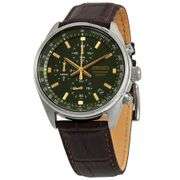 Seiko Chronograph Quartz Green Dial Men’s Watch