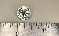 Sparkling Huge 11.5 Ct Sparkling White Lab Simulated Diamond Solitaire