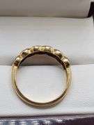 14k gold and diamond ring, size: 9, 4.1gr