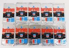 10 Sealed Packs 1991 The Quarterbacks Challenge Cards
