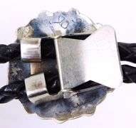 Vintage Zuni Sterling Gemstone Bolo Tie
