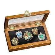 Offical Harry Potter House Crest Pin Set