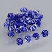 Diamond cut! 2.19ct top cobalt blue sapphire set!
