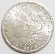 Exceptional BU 1890 San Francisco Minted Morgan Silver Dollar!