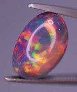 Wow! Collectors full cover 3.81ct patchwork Harlequin Black Opal!