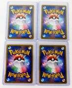 4 Pokémon Japanese 1st Edition "E" Reader Cards