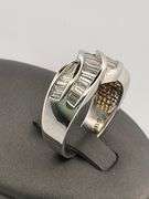 CERTIFIED 14K WHITE GOLD DIAMOND RING