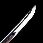 Handmade Katana Samurai Sword Clay-Tempered Steel Blade