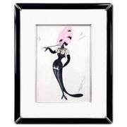 "Prologue, Vamp, March 3, 1958" by Erte (1892-1990)