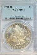 Great-looking Gem BU 1901-O Morgan Silver Dollar. PCGS MS65