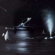 "Orca Starry Night" by Wyland