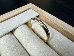 10k 3mm Yellow Gold Wedding Band Size 10