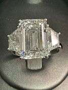 CERTIFIED BRAND NEW 14K WHIT GOLD DIAMOND RING. ALMOST 12.00 CARATS OF DIAMONDS