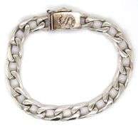 925 Sterling silver Curb link bracelet