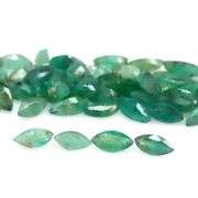 Rich emerald green 8.27ct 54pc Emerald set