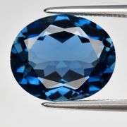 Outstanding 4.81ct VVS clarity London blue Topaz
