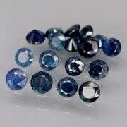 Richly colored! 2.91ct navy blue Sapphire set -Heated only!