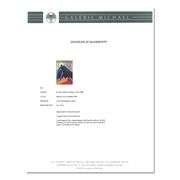 "Batman Over Gotham" by Bob Kane (1915-1998)