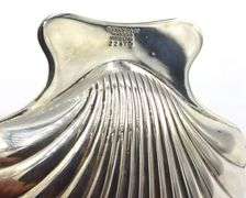Tiffany & Co silver shell tray