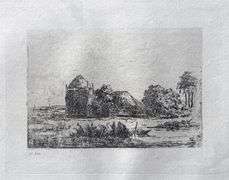 Extremely Rare and Collectible Antique Etching After Rembrandt, c. 1880