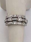 CERTIFIED PLATINUM AND DIAMOND RING