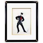 "Pickpockets, Ecolier, September 7, 1962" by Erte (1892-1990)