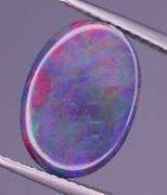Wow! Collectors full cover 3.81ct patchwork Harlequin Black Opal!