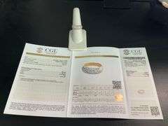 CERTIFIED BRAND NEW DIAMOND DOME RING / BAND