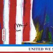 "9-11 United We Stand" by Peter Max