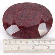 Magnificent Certified Museum Size 2300 Ct Natural Red Ruby Solitaire