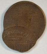 Impressive Full Date 65% off-center 1961-D Lincoln Cent in Choice BU