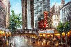 EXCEPTIONALY BEAUTIFUL  PAINTING ON CANVAS