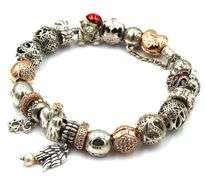 Pandora bracelet with charms