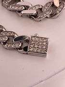 certified brand new men's diamond cuban link bracelet