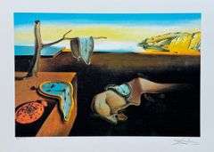 Pencil Numbered Salvador Dali, Persistence of Memory