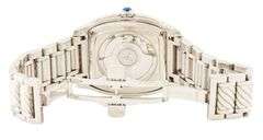 David Yurman Thoroughbred T301-LST, 36 X 45MM, White Dial, Stainless Steel Watch