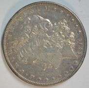 High end 1891-CC Morgan Silver Dollar. Key date