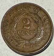1867 Two Cent Piece