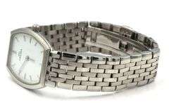 Delma quartz white dial watch